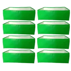 Siddhi 250 GSM 3 x 2 x 0.5 feet HDPE Rectangular Type Reusable Grow Bag for Garden and Nursery(Pack-8 pieces)