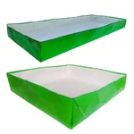 Shiv Biotech 450 GSM UV Treated Reusable Heat Stitched HDPE Azolla/Vermicompost Bag/Grow Bag