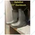 SAFEDOT 11" PVC Waterproof Gum Boots | Durable Mid-Calf Rain Boots | ISI Marked | Chemical-Resistant(Size-6)