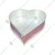 Heavy Duty Rust Proof Aluminum 10 inch (Pack of 5) Heart Shape Cake Mould with 1.1 kg Capacity for Commercial Bakery