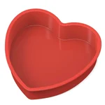 Premium Quality Non Stick Heart Shape Silicone Cake Mould
