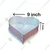 High Capacity Aluminum (Pack of 3) 8, 9 and 11 Inch Heart Shape Cake Mould With 900 gm, 1 kg and 1.2 kg Capacity