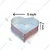 Heavy Duty (Pack of 3) Aluminum 5 , 8 and 12 Inch Heart Shape Cake Mould With 600 gm, 900 gm, and 1.3 kg Capacity