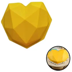 Silicone Pinata 3D Heart Shape Cake Mould(Capacity-500 gm)
