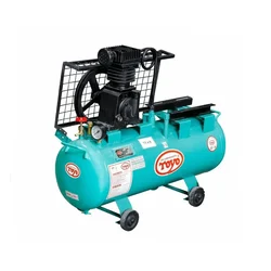 TOYO 105 Litres Without Motor Air Compressor, 150 PSI Max. Pressure, 186 LPM With 1 Year Warranty