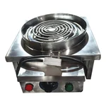 Heavy Duty Hot Plate Coil 13 x 15 Inch , 2.5KW, SS Body with Temp. Controller