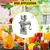 Commercial No. 50 Manual Pulpy Fruit Juicer (Orange,Mosambi),With Rotating Handle, 4.3 inch Hopper Dia