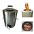 Heavy Duty Round Shape Charcoal Tandoor 19x19x24 Inch, SS Body