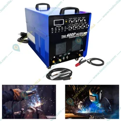 Heavy Duty TIG 400P AC/DC 400A Welding Machine with Mosfet Technology, 380V