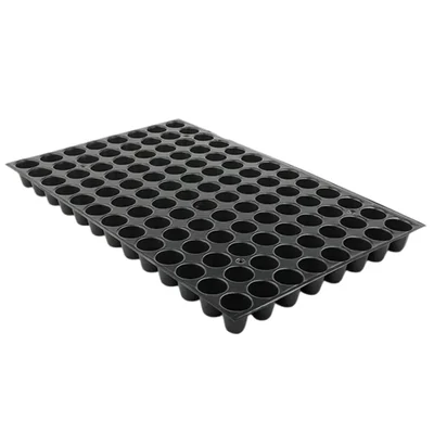 PLANT CARE 104 Cavities Multiple Use (1 mm) Seedling Tray for Seedling and Germination(Quantity-5 pieces)