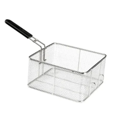 Stainless Steel Heavy Durable Basket with Plastic Handle for 8 Litre Deep Fryer