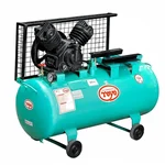 TOYO (DTY 4) 105 Litres Single Stage Double Cylinder Air compressor Without Motor, 10 Bar Max. Pressure With 1 Year Warranty