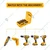 Ingco 25 mm 30 Pcs Impact Screwdriver Bits Set (AKSD68303)
