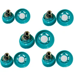 Heavy Duty 12-Hole Brass Thread Bend Nozzle for Agricultural Sprayers (Pack Of 10)