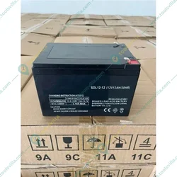 Heavy Duty 12V 12Ah Rechargeable Battery, Long Backup Power for Agricultural Sprayers