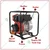 GeeNex GN-30D, 5 HP, 296-cc 3 inch Self Priming Recoil Start Diesel Water Pump | 6 Month Warranty