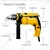 Efficient 13mm Electric Corded Drill Machine with Accessories for Wood, Metal Sheets and Hard Plastics Drilling, DIY & MRO