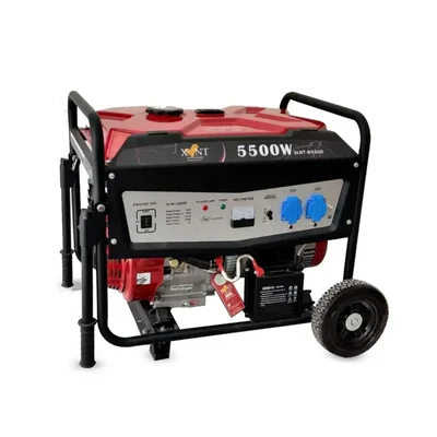 XLNT 5.5 KVA Recoil & Electric Start Portable Petrol Generator (XLNT-6500E)