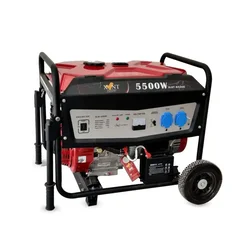 XLNT 5.5 KVA Recoil & Electric Start Portable Petrol Generator (XLNT-6500E)