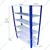 Alija 78 x 47 x 24 inch  6 Shelves Multipurpose Storage Rack (20 Gauge Shelves & 14 Gauge Angle) 