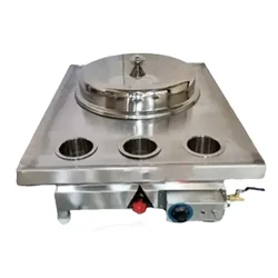 Heavy Duty Indian Electric and Gas Operated Sweet Corn Machine 1 KW