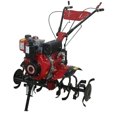 Aashna 7HP Diesel Power Weeder - 4 Stroke Heavy Duty Agriculture Tiller for Farming