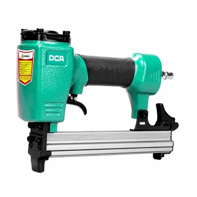 DCA 4-7 Bar 100 Staples Capacity Heavy Duty Pneumatic Air Stapler Gun A02-1022J