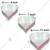 Aluminum Heavy Duty (Pack of 3) 6 , 7 and 11 Inch Heart Shape Cake Mould With 700 gm, 800 gm, and 1.2 kg Capacity