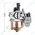 Heavy Duty Carburetor for GX160/GX200/GX220 Engines (168F/170F) - Compatible with Water Pumps & Power Weeders