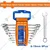Wadfow Combination spanner set 8pcs / 6-19mm (WSP1208)
