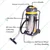 Heavy Duty 80 Ltr Industrial Wet and Dry Vacuum Cleaner With 4500 W Triple Motor and All Required Accessories