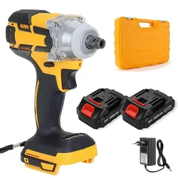 Heavy Duty 12.7mm(1/2") 21V Cordless Brushless F/R Function  Impact Wrench With Battery & Charger, Max. Torque 300 N.m