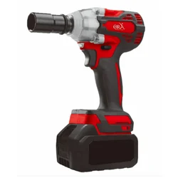 Heavy Duty 12.7mm (1/2") 21V Brushless Impact Wrench With Battery, Charger & Socket, Max. Torque 400 N.m