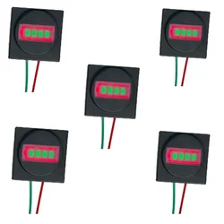 Heavy Duty Digital Voltmeter with Wire for Agricultural Battery Sprayer Pumps 