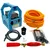 Heavy Duty Double Motor Portable Battery Sprayer, 12V 12Ah Battery With 20 meter Premium Braided Hose Pipe