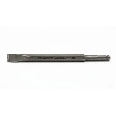 Heavy Duty 17mmx280mm Flat Chisel Suitable For 5 Kg, 7 Kg Demolition Hammer