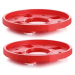 (Pack of 2) Gas Cylinder Trolley for Carrying Kitchen Items up to 75 kg