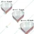 Aluminum (Pack of 3) Long Lasting 6 , 7 and 12 Inch Heart Shape Cake Mould With 700 gm, 800 gm, and 1.3 kg Capacity