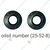 Heavy Duty HTP Sprayer Pump Crank Oil Seal (25-52-8) | Durable Rubber Sealing Rings (Pack Of 2)