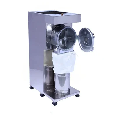Semi-Automatic 2 in 1 SS Flour Mill/Pulverizer Machine/Masala Grinder Machine with 4 HP Motor, 15-20kg/hr