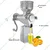 Commercial No. 80 Manual Pulpy Fruit Juicer (Orange,Mosambi),With Rotating Handle, 4.9 inch Hopper Dia