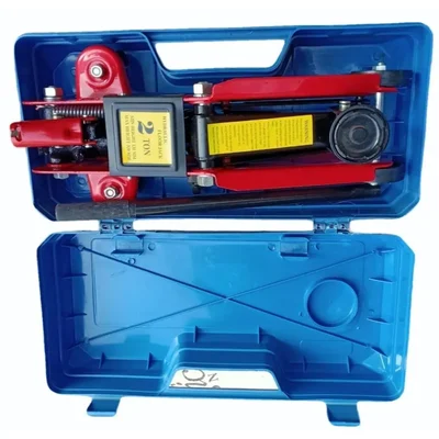 Premium Quality 2 Ton Hydraulic Trolley Jack with Storage Box- Maximum Lifting Height 320 mm, for Vehicles Up to 2 Tons