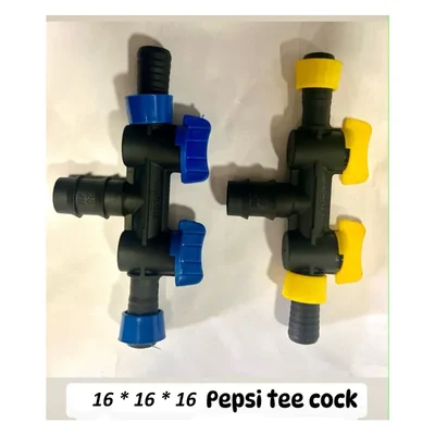 Heavy Duty 50 pieces 16 mm Drip Irrigation Cock for Pepsi Drip Irrigation 