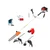 Heavy Duty 2 Stroke 52 CC 4 in 1 Multi Attachment Pole Pruner | Brush Cutter With Chainsaw Attachment