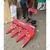 Heavy Duty 5 HP 3 Row Petrol Reaper / Harvester Machine For Paddy / Wheat / Soya / Napier