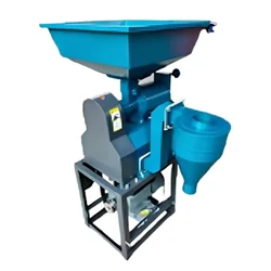 6N50 Mini Rice Mill Machine with 5HP Motor and 300-500 Kg/hr Capacity