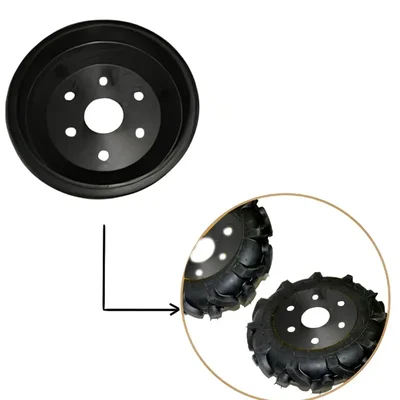 Heavy Duty Rim for 3.50x6 Size Power Tiller Tyre (Set of 4 for 2 Tyres)