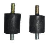 Heavy Duty Rubber Foundation Mounting for Power Sprayer | Vibration Isolation Mounts (Pack of 2)