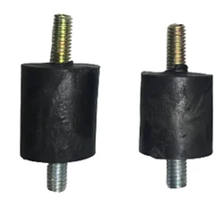 Heavy Duty Rubber Foundation Mounting for Power Sprayer | Vibration Isolation Mounts (Pack of 2)