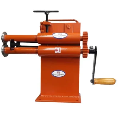 Heavy Duty Carbon Steel Sheet Grooving Machine with Handle & Dies